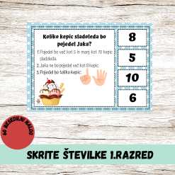 PDF za otroke, matematika