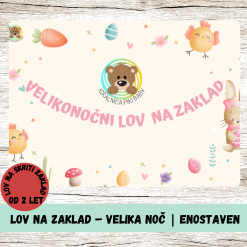 Velikonočni lov na zaklad | preprost