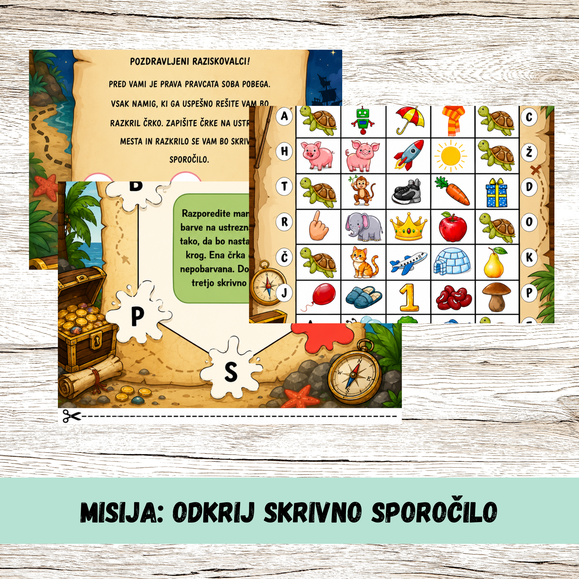 Misija: odkrij skrivno sporočilo - slika 2